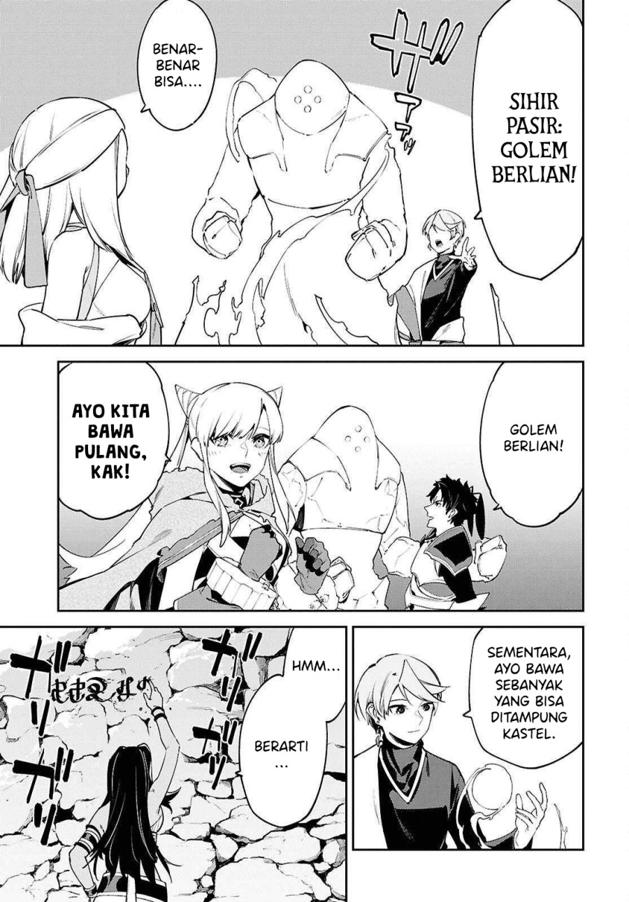 Suna Mahou de Suna no Oukoku o Tsukurou Chapter 10 Bahasa Indonesia