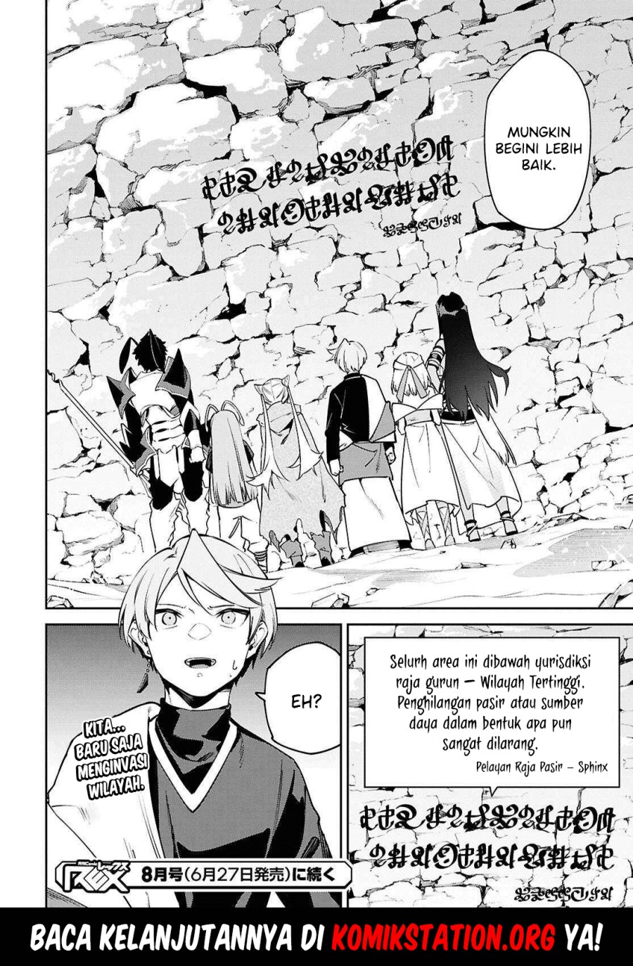 Suna Mahou de Suna no Oukoku o Tsukurou Chapter 10 Bahasa Indonesia