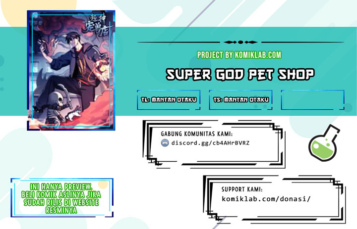 Super God Pet Shop Chapter 66 Bahasa Indonesia