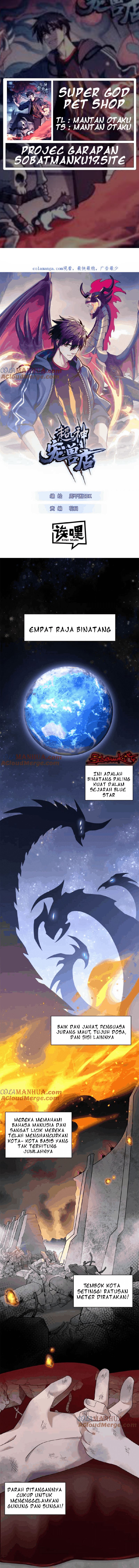 Super God Pet Shop Chapter 120 Bahasa Indonesia