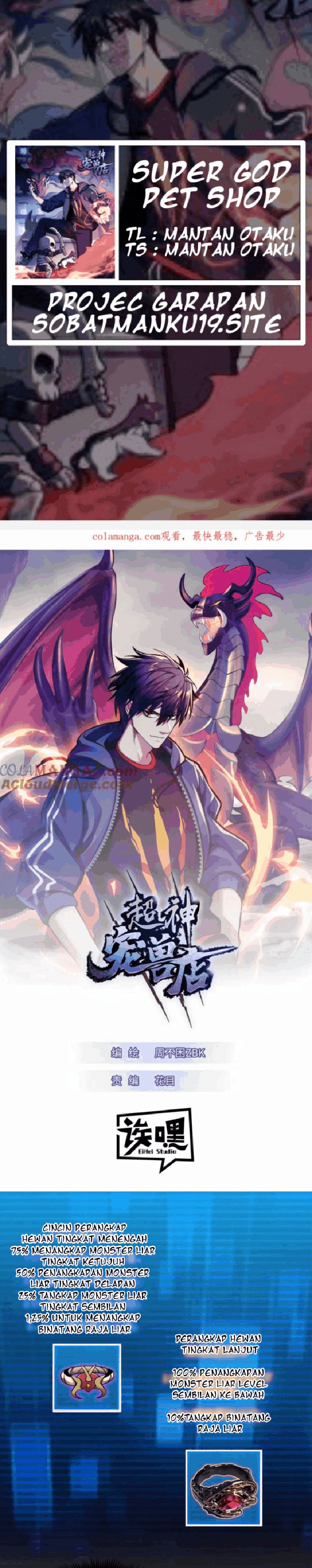 Super God Pet Shop Chapter 138 Bahasa Indonesia