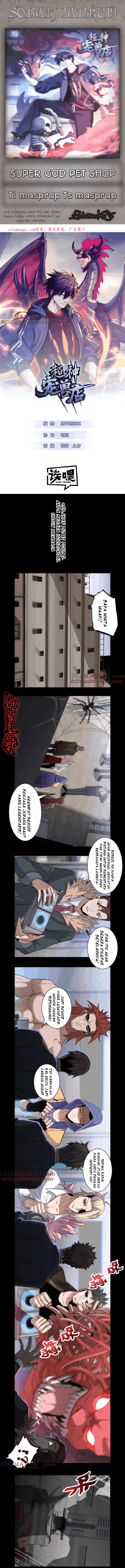 Super God Pet Shop Chapter 143 Bahasa Indonesia