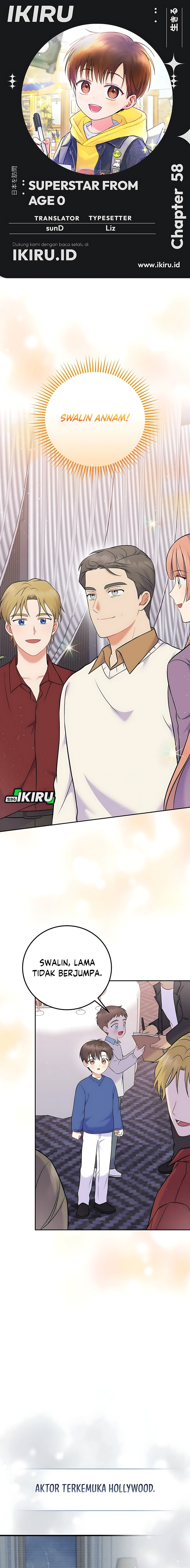 Superstar From Age 0 chapter 58