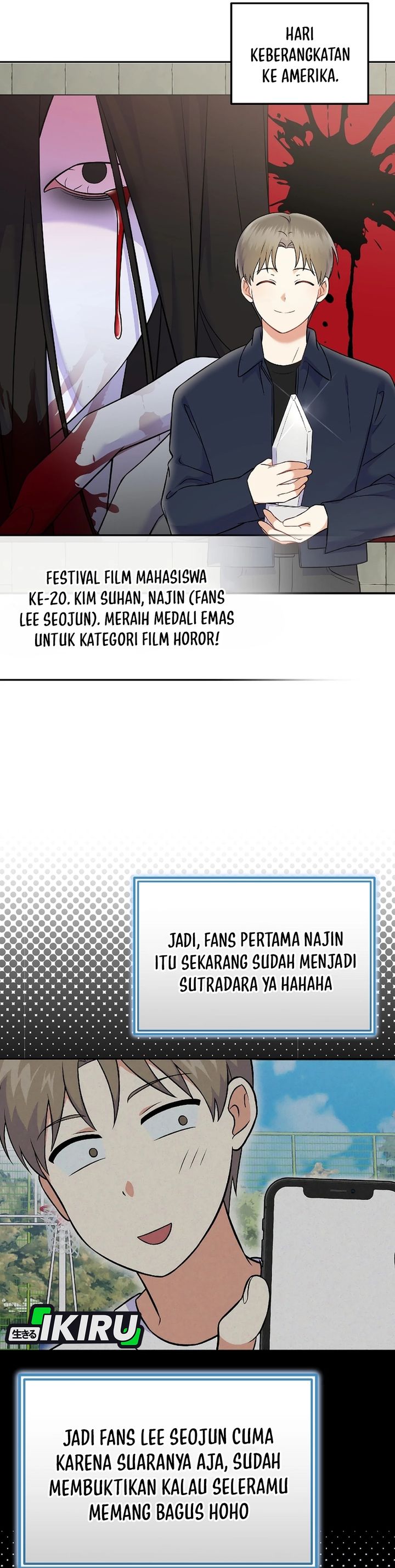 Superstar From Age 0 Chapter 73 Bahasa Indonesia