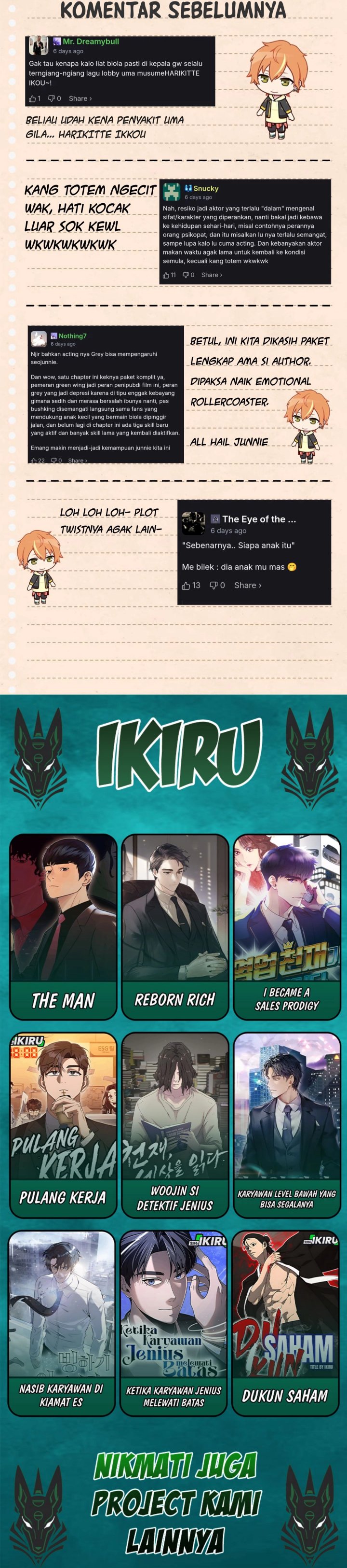 Superstar From Age 0 Chapter 78 Bahasa Indonesia