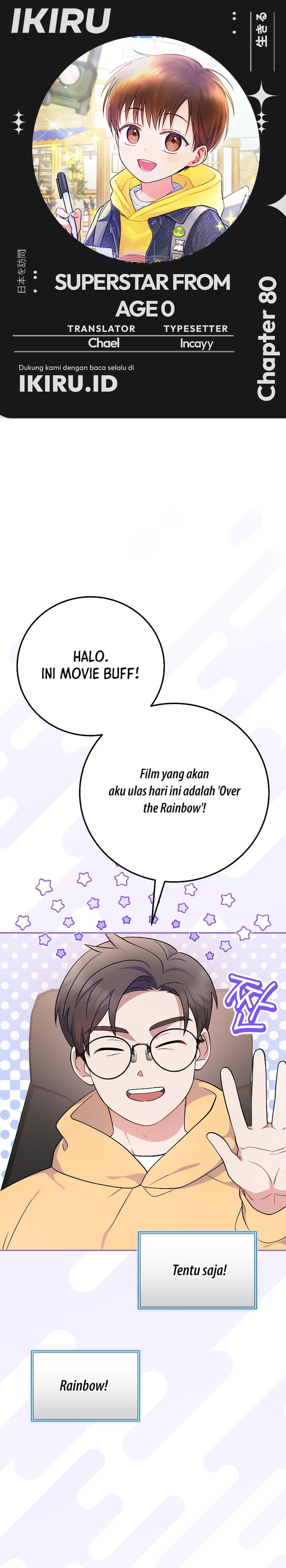 Superstar From Age 0 chapter 80