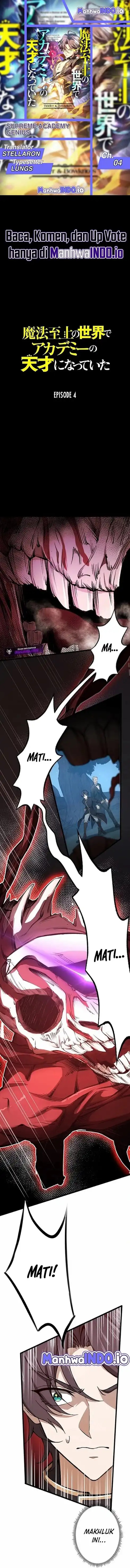 Supreme Academy Genius Chapter 04 Bahasa Indonesia