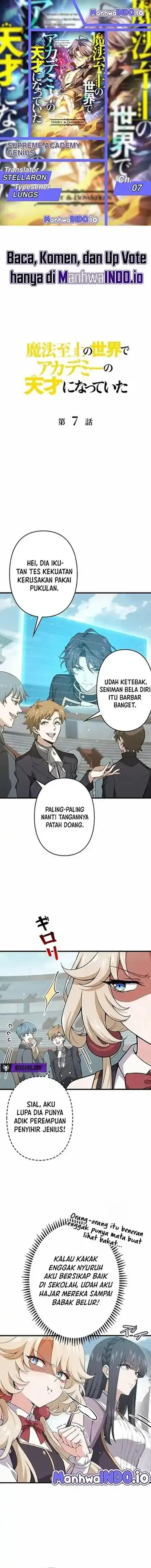 Supreme Academy Genius Chapter 07 Bahasa Indonesia
