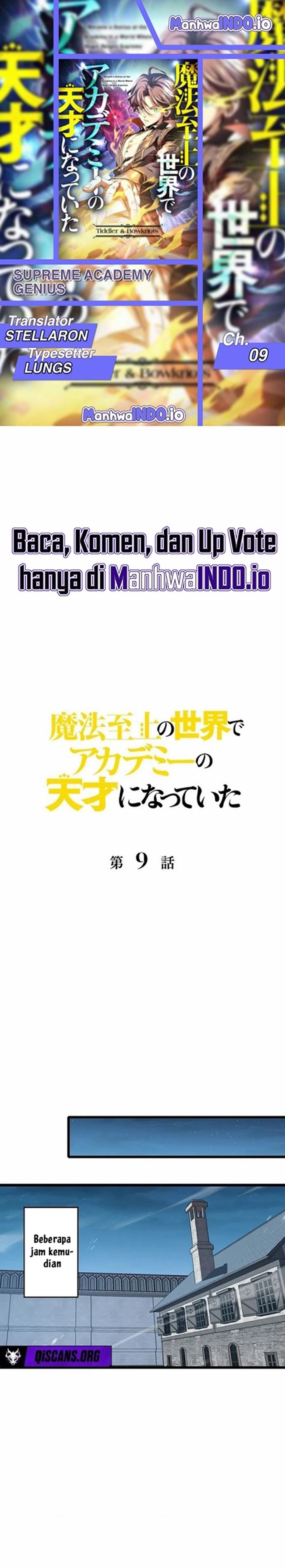 Supreme Academy Genius Chapter 09 Bahasa Indonesia
