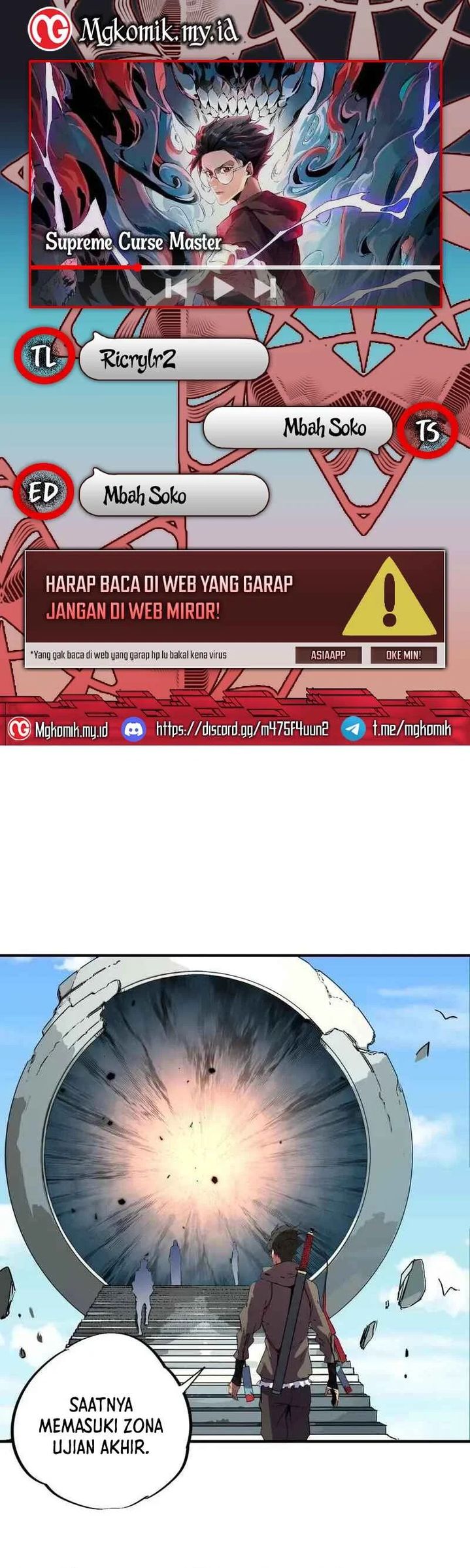 Supreme Curse Master Chapter 15 Bahasa Indonesia
