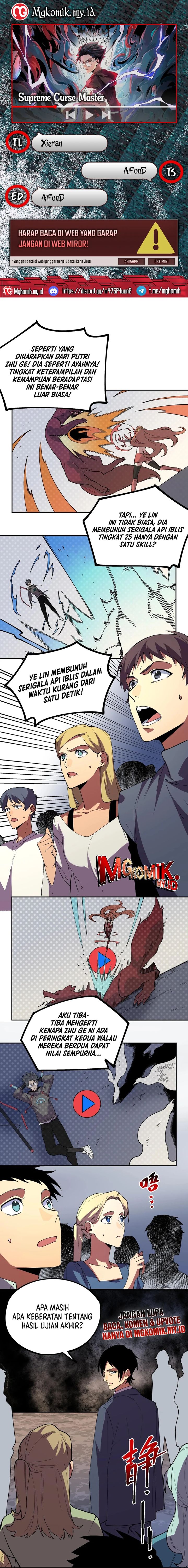 Supreme Curse Master Chapter 16 Bahasa Indonesia