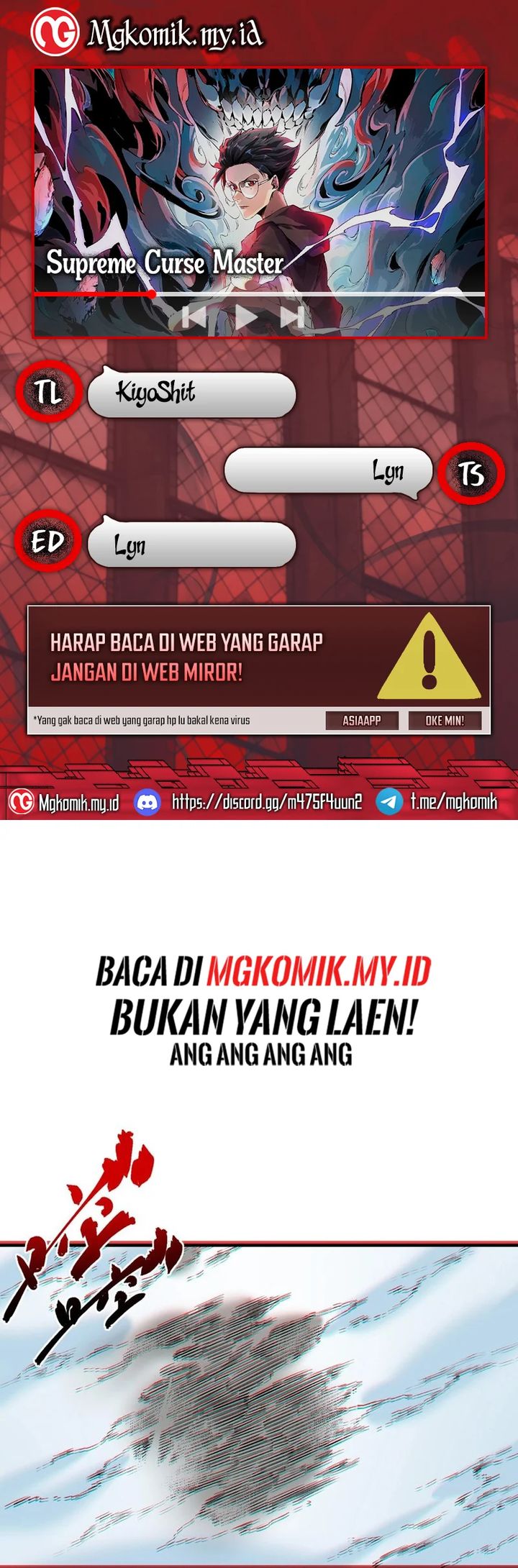 Supreme Curse Master Chapter 26 Bahasa Indonesia