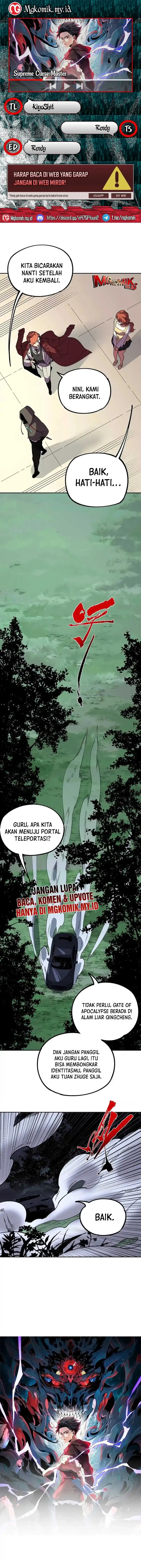 Supreme Curse Master Chapter 35 Bahasa Indonesia