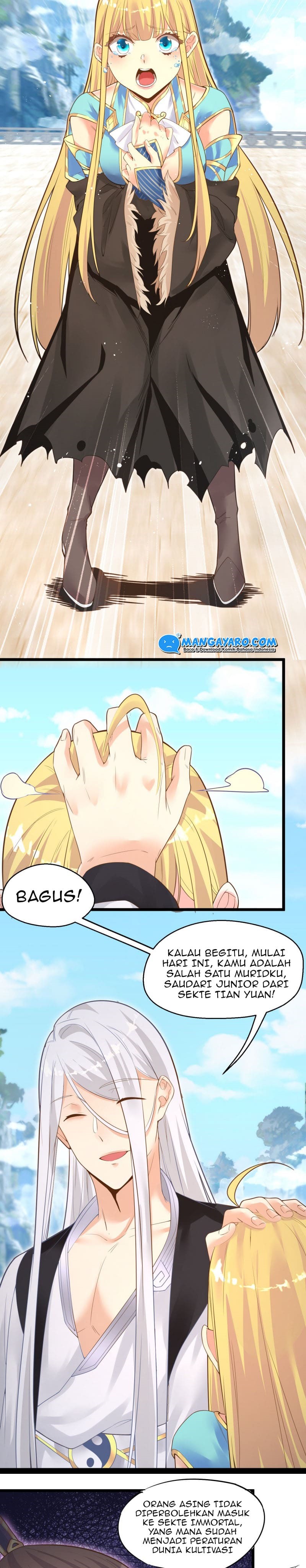 Surrounded by Monsters, I Found a Little Witch Chapter 04 Bahasa Indonesia