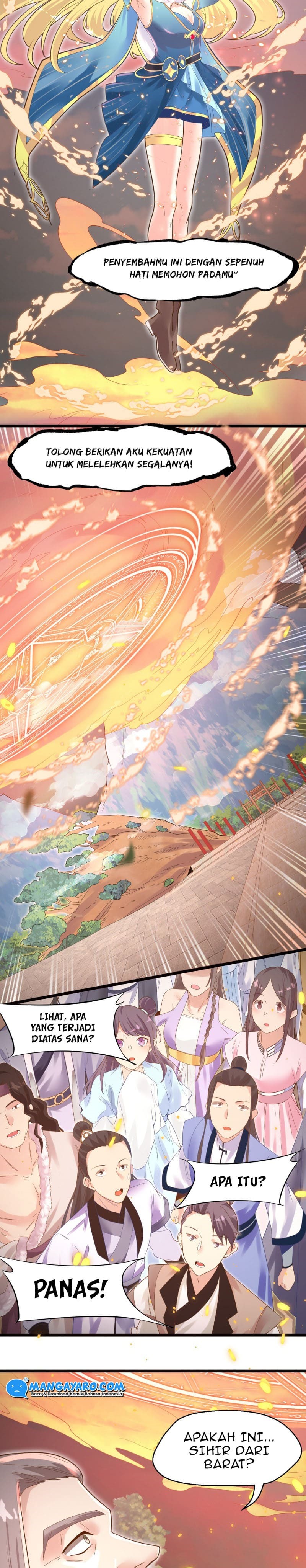 Surrounded by Monsters, I Found a Little Witch Chapter 04 Bahasa Indonesia