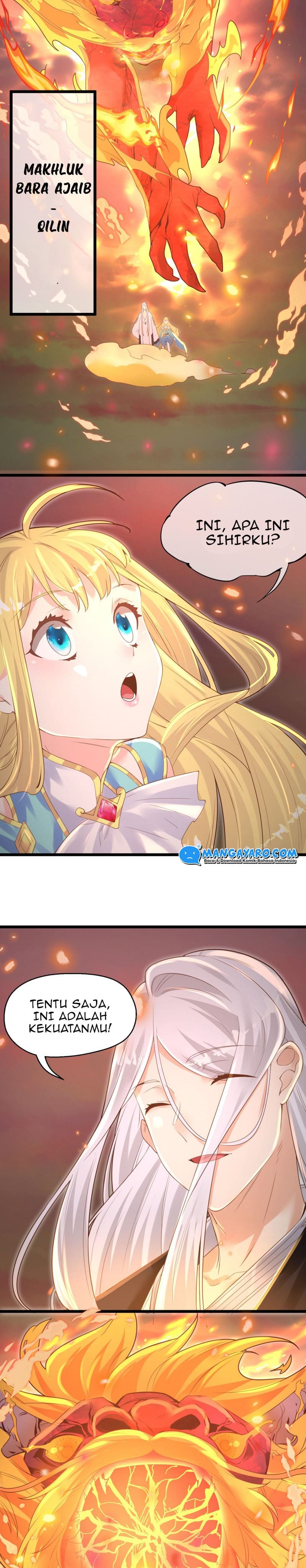 Surrounded by Monsters, I Found a Little Witch Chapter 04 Bahasa Indonesia