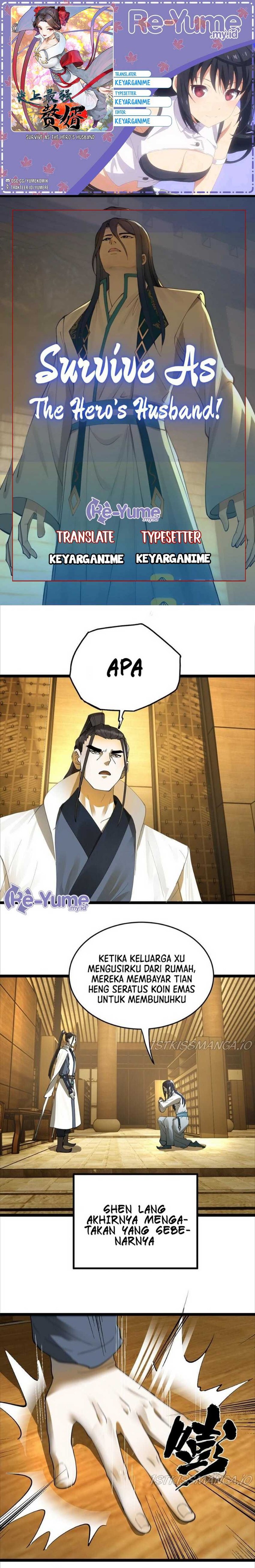 Survive As The Hero’s Husband Chapter 39 Bahasa Indonesia