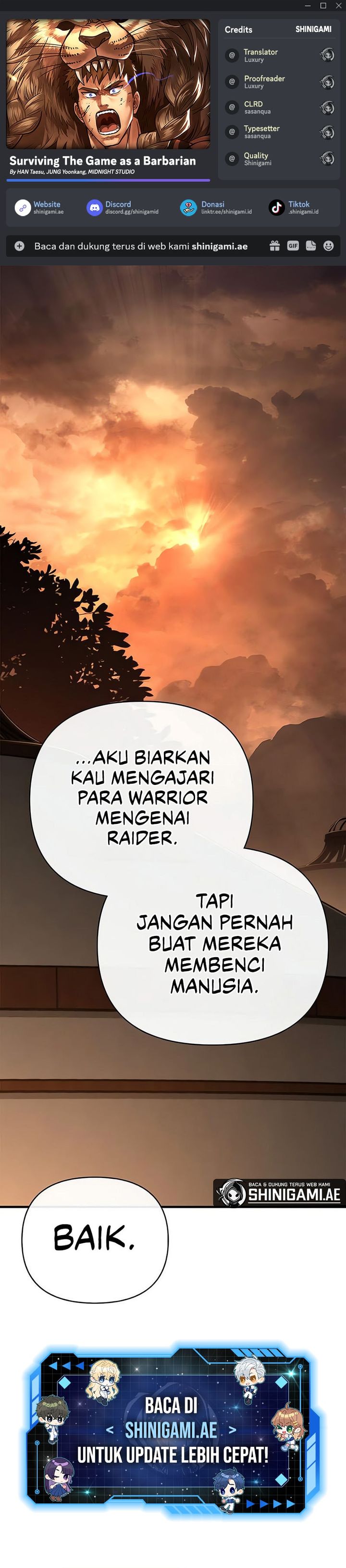 Dilarang COPAS - situs resmi www.mangacanblog.com - Komik survive as a barbarian in the game 104 - chapter 104 105 Indonesia survive as a barbarian in the game 104 - chapter 104 Terbaru 0|Baca Manga Komik Indonesia|Mangacan