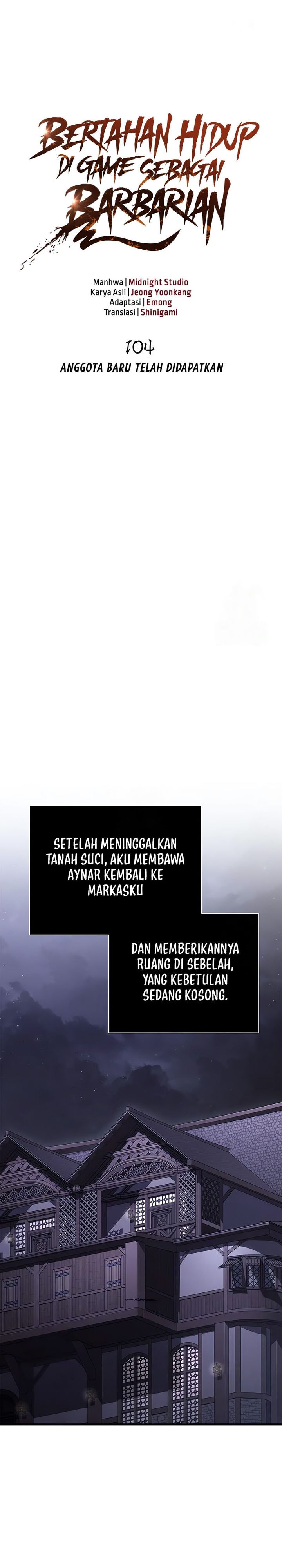 Dilarang COPAS - situs resmi www.mangacanblog.com - Komik survive as a barbarian in the game 104 - chapter 104 105 Indonesia survive as a barbarian in the game 104 - chapter 104 Terbaru 15|Baca Manga Komik Indonesia|Mangacan