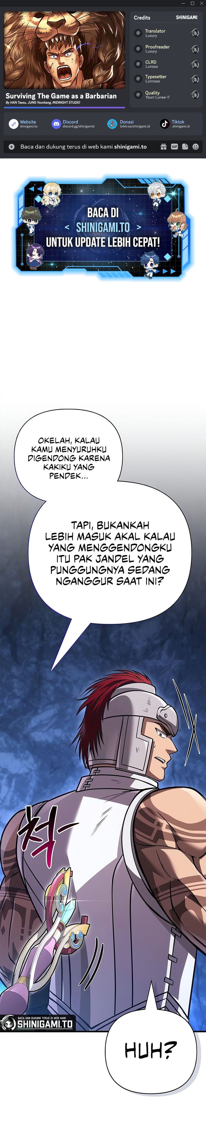 Survive as a Barbarian in the Game chapter 119