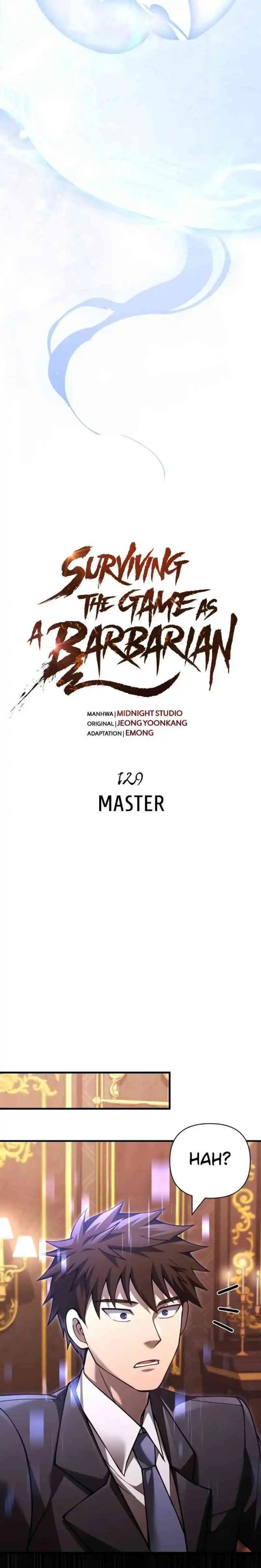 Survive as a Barbarian in the Game Chapter 129 Bahasa Indonesia