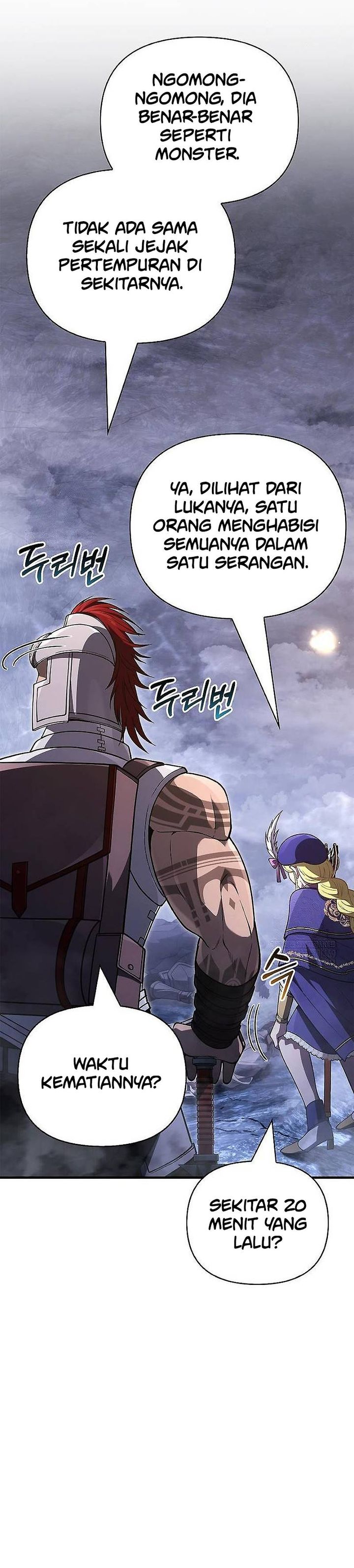 Survive as a Barbarian in the Game Chapter 136 Bahasa Indonesia