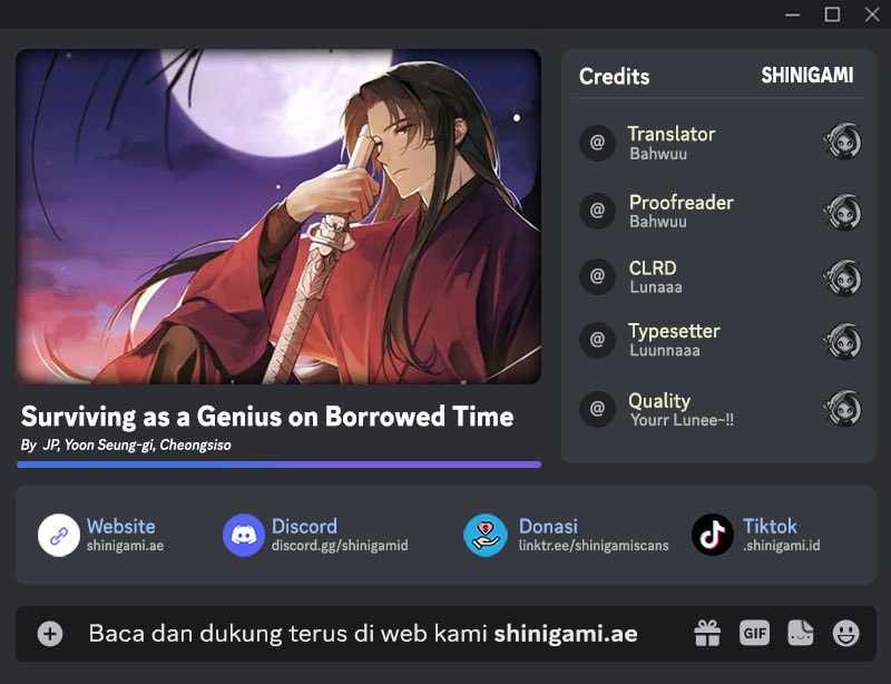 Surviving as a Genius on Borrowed Time chapter 36