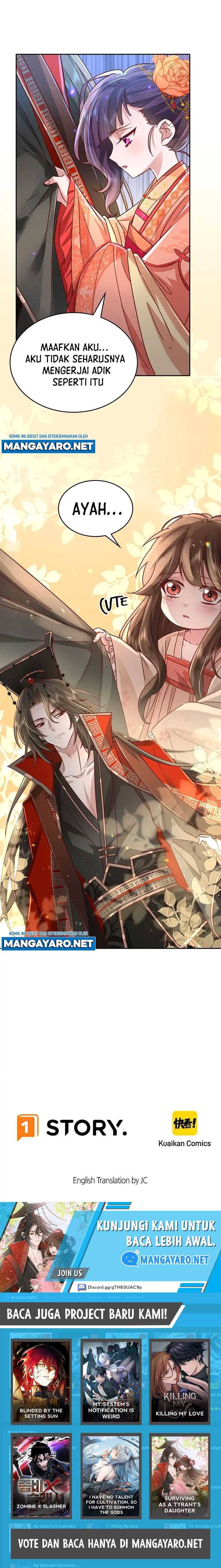 Surviving as a Tyrant’s Daughter Chapter 11 Bahasa Indonesia