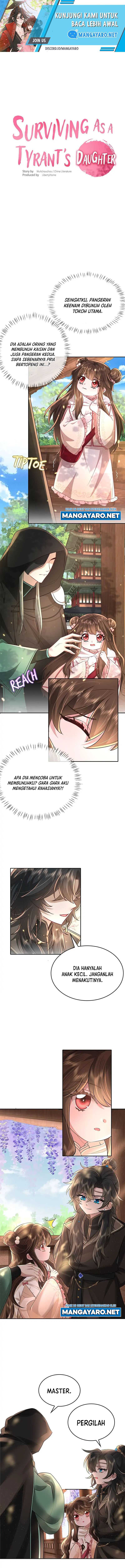 Surviving as a Tyrant’s Daughter Chapter 36 Bahasa Indonesia