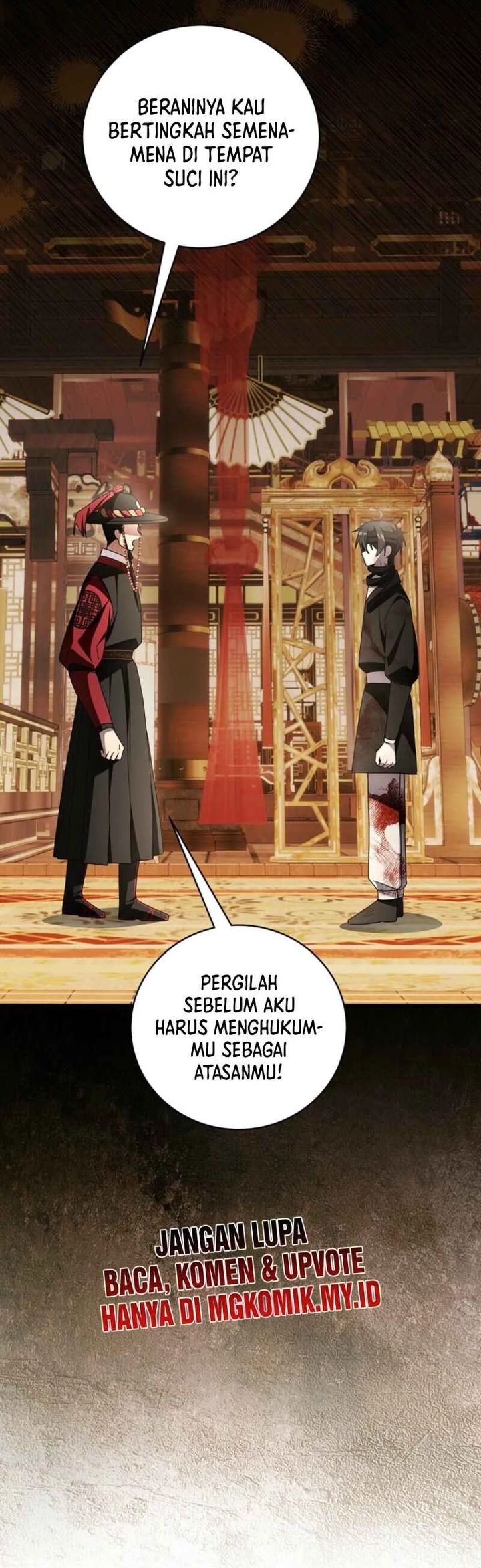 Surviving in a Romance Fantasy Novel Chapter 46 Bahasa Indonesia