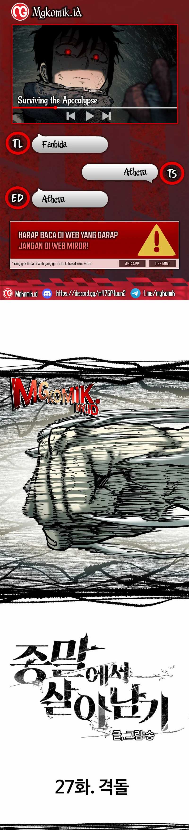 Surviving the Apocalypse Chapter 27 Bahasa Indonesia