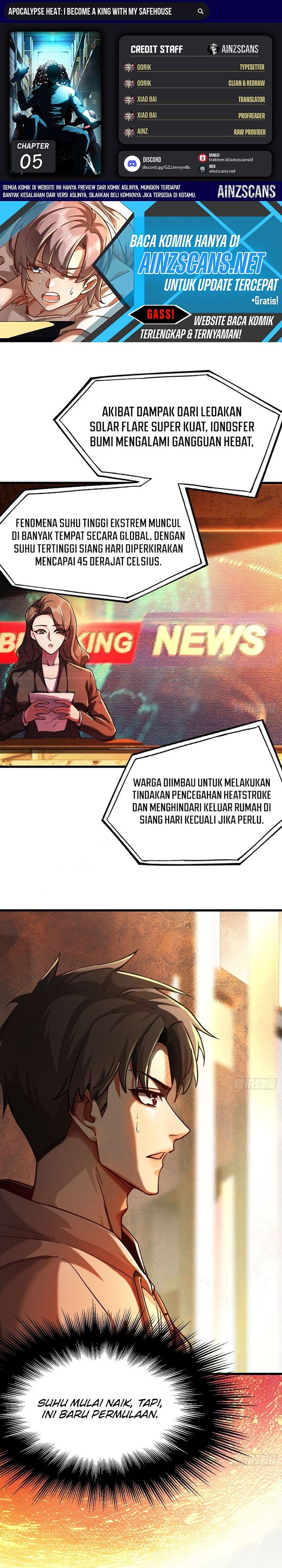 Surviving the Heat Apocalypse with My God-Tier Safehouse chapter 4