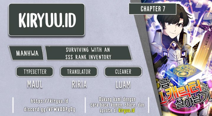 Surviving with a SSS-Rank Inventory Chapter 07 Bahasa Indonesia