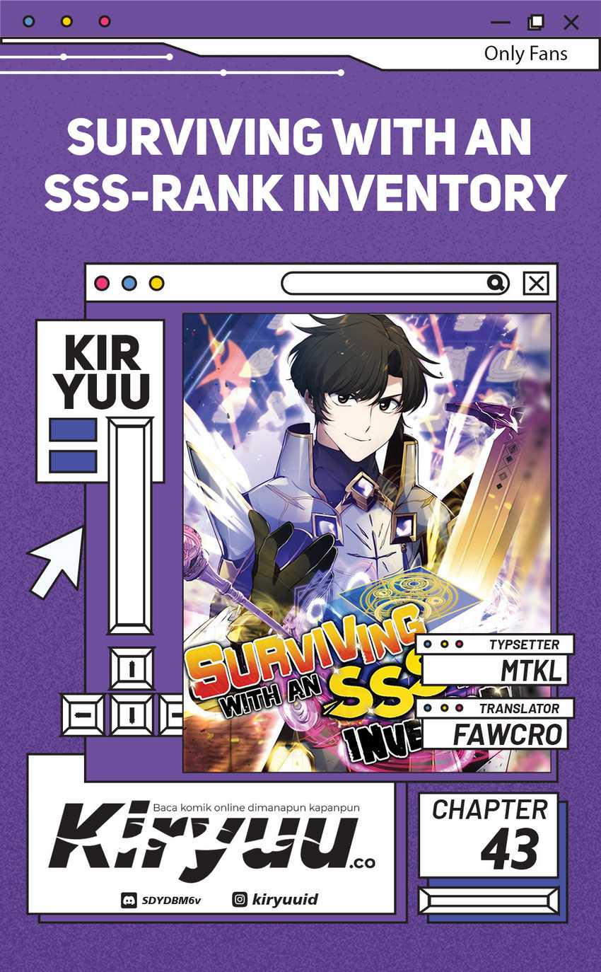 Surviving with a SSS-Rank Inventory Chapter 43 Bahasa Indonesia