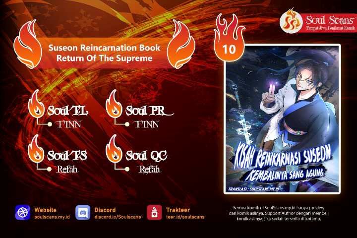Suseon Reincarnation Book Return Of The Supreme chapter 10