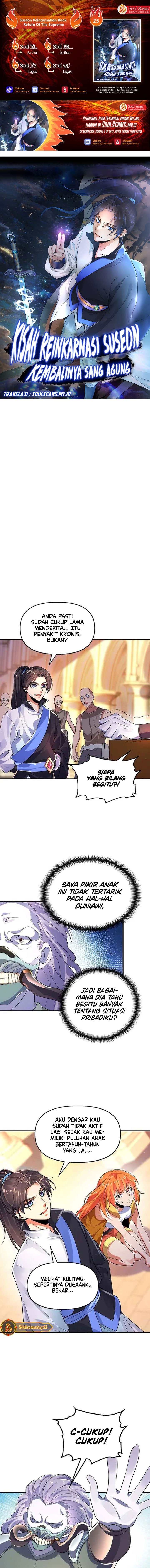 Suseon Reincarnation Book Return Of The Supreme Chapter 25 Bahasa Indonesia