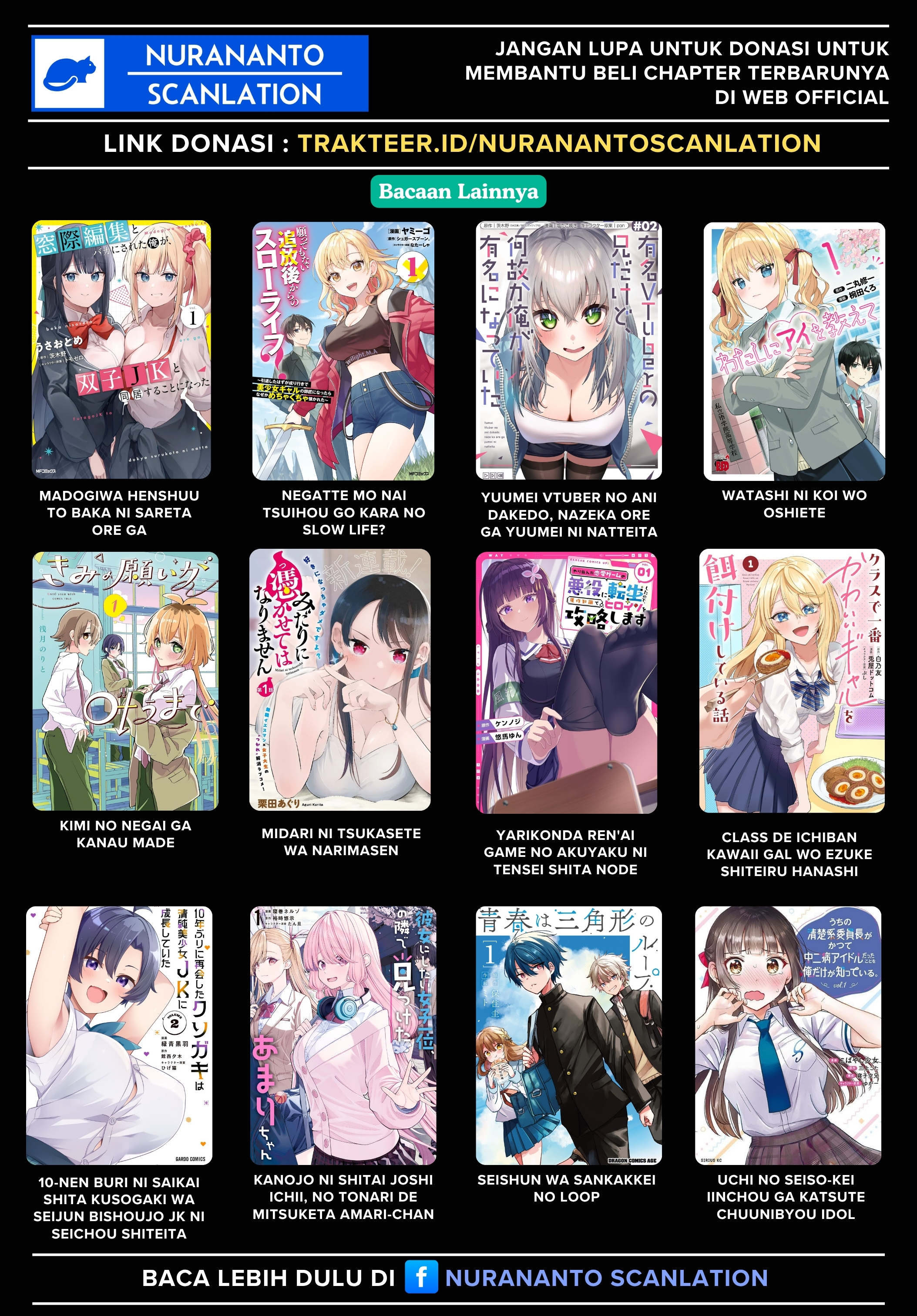 Suufungo no Mirai ga Wakaru You ni Natta Kedo Onnagokoro wa Wakaranai. Chapter 13.1 Bahasa Indonesia