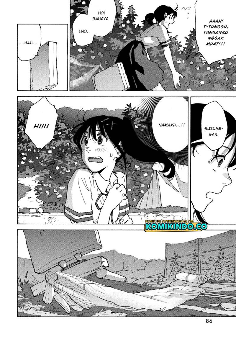 Suzume no Tojimari Chapter 02 Bahasa Indonesia