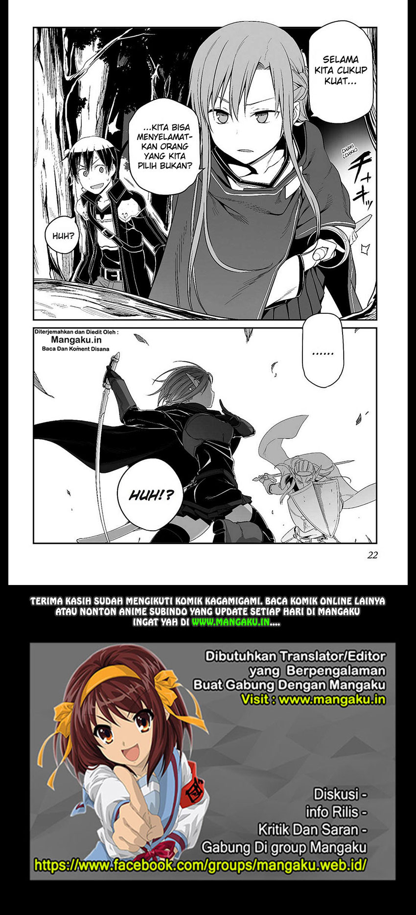 Sword Art Online: Progressive Chapter 22 Bahasa Indonesia