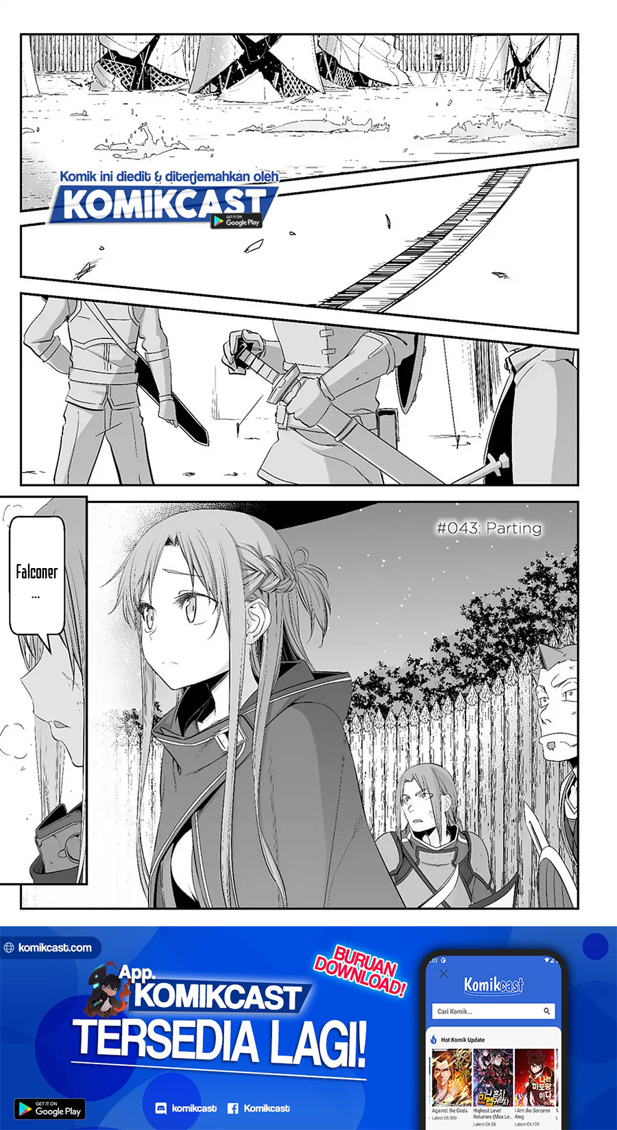 Sword Art Online: Progressive Chapter 43 Bahasa Indonesia