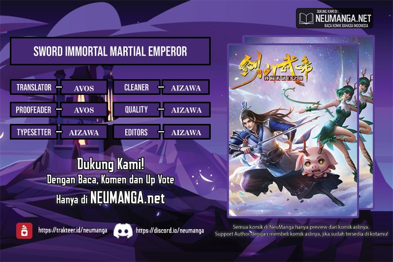 Sword Immortal Martial Emperor Chapter 26 Bahasa Indonesia