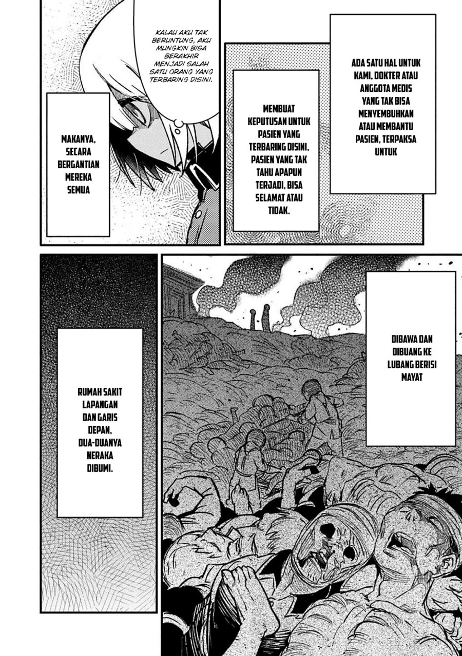 TS Eiseihei-san no Senjou Nikki Chapter 12 Bahasa Indonesia