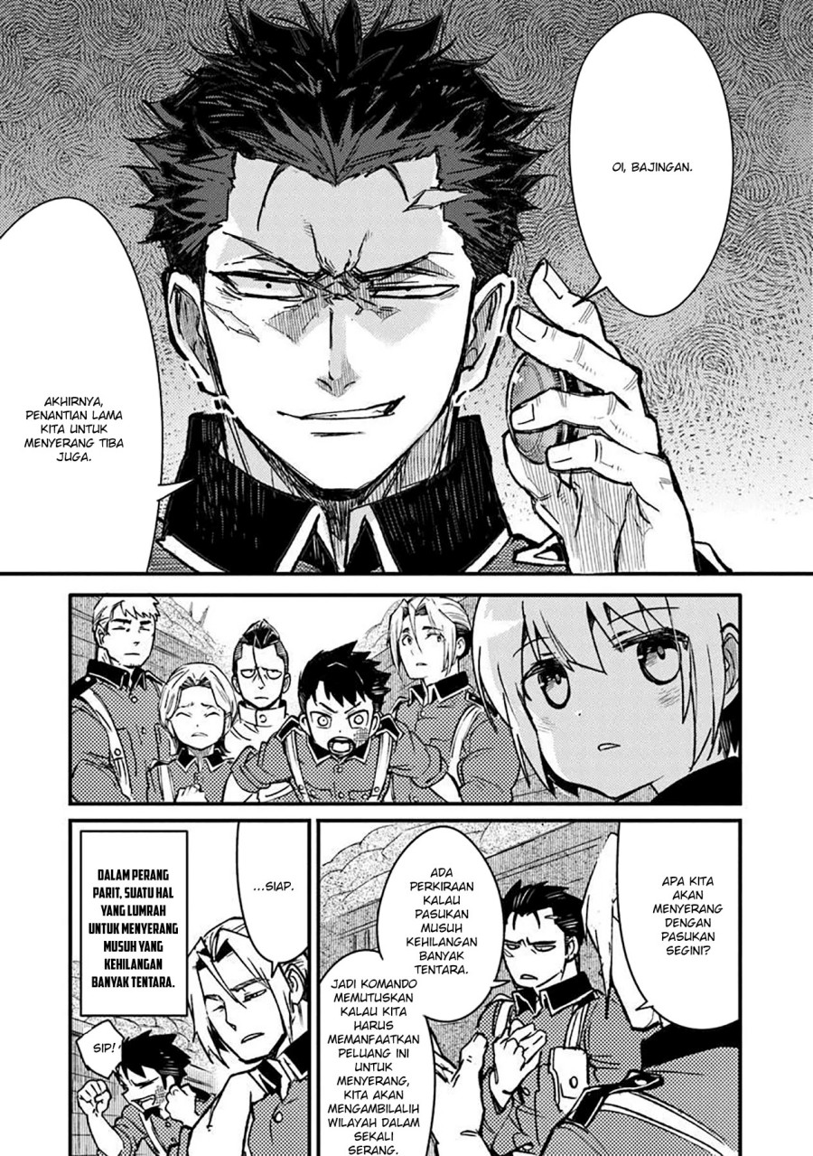 TS Eiseihei-san no Senjou Nikki Chapter 12 Bahasa Indonesia