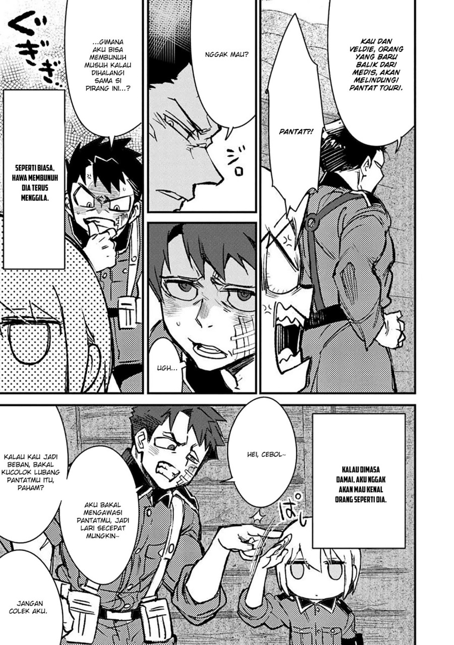 TS Eiseihei-san no Senjou Nikki Chapter 12 Bahasa Indonesia