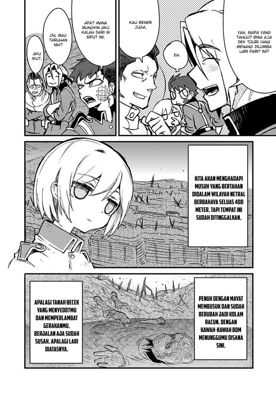TS Eiseihei-san no Senjou Nikki Chapter 12 Bahasa Indonesia