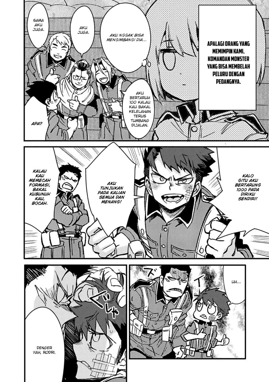 TS Eiseihei-san no Senjou Nikki Chapter 12 Bahasa Indonesia