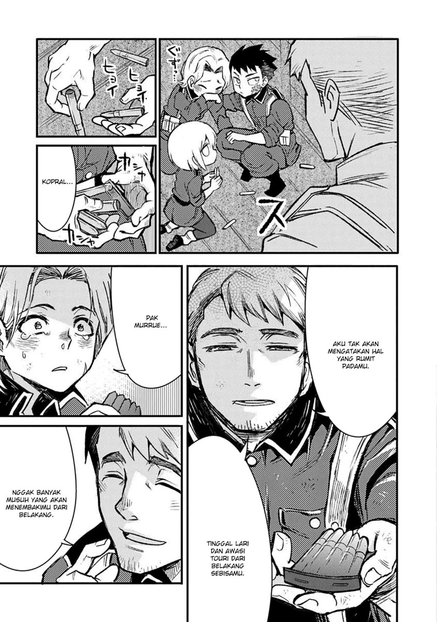 TS Eiseihei-san no Senjou Nikki Chapter 12 Bahasa Indonesia