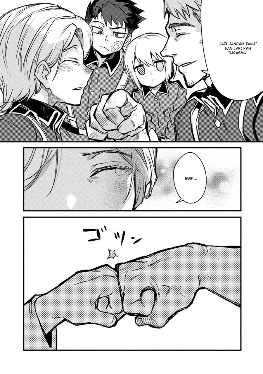 TS Eiseihei-san no Senjou Nikki Chapter 12 Bahasa Indonesia