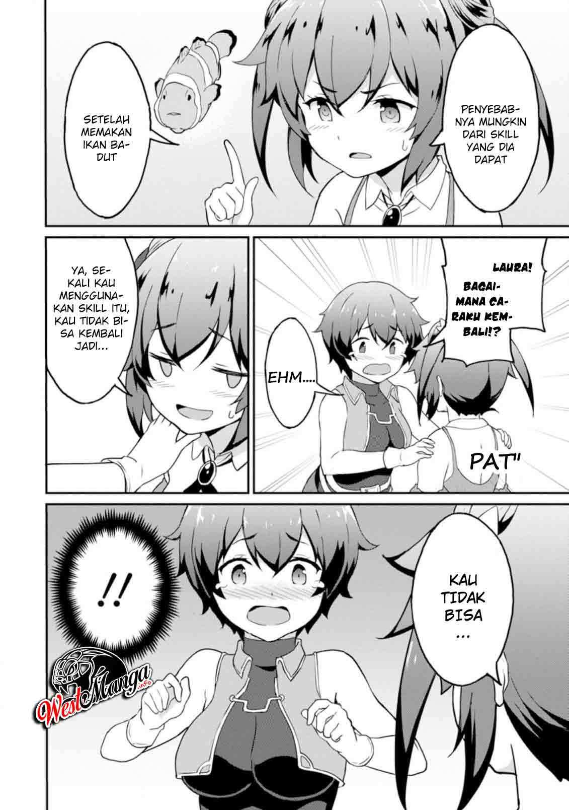 Taberu dake de Level-Up! Damegami to Issho ni Isekai Musou chapter 20