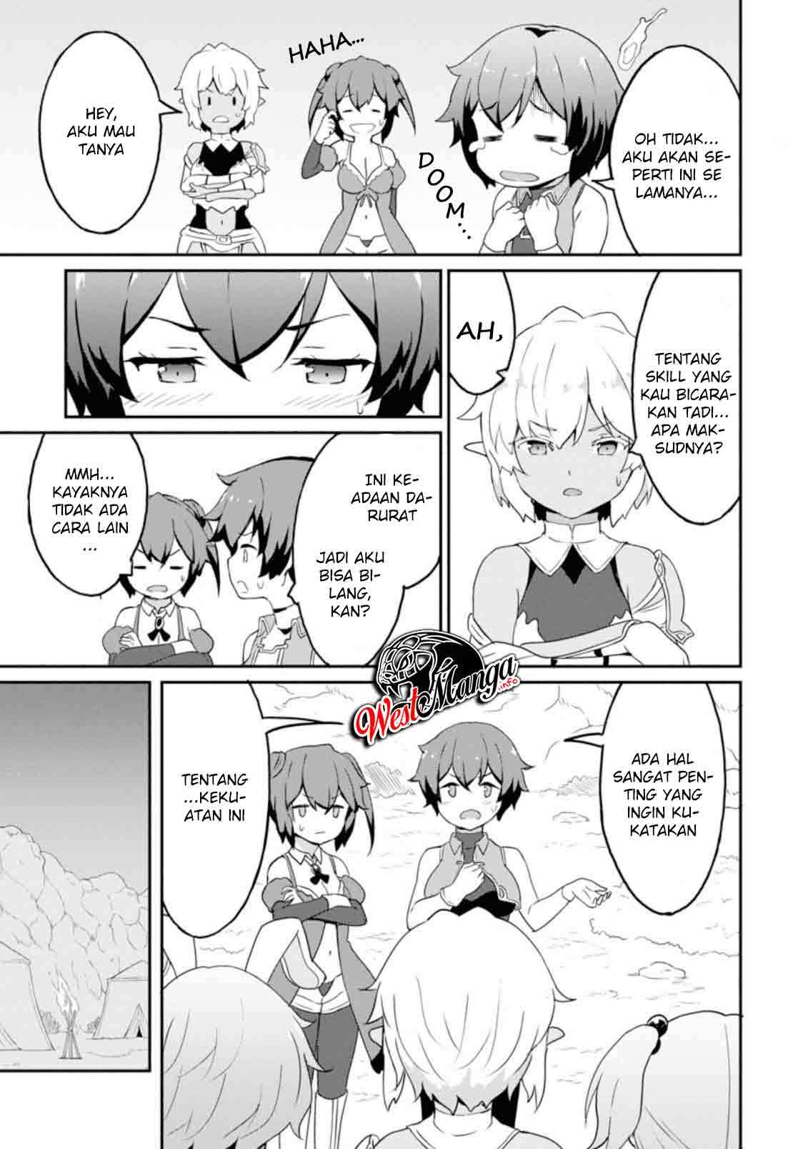 Taberu dake de Level-Up! Damegami to Issho ni Isekai Musou chapter 20